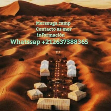 Erg Chebbi Camel Trek Camp Otel Merzouga Dış mekan fotoğraf