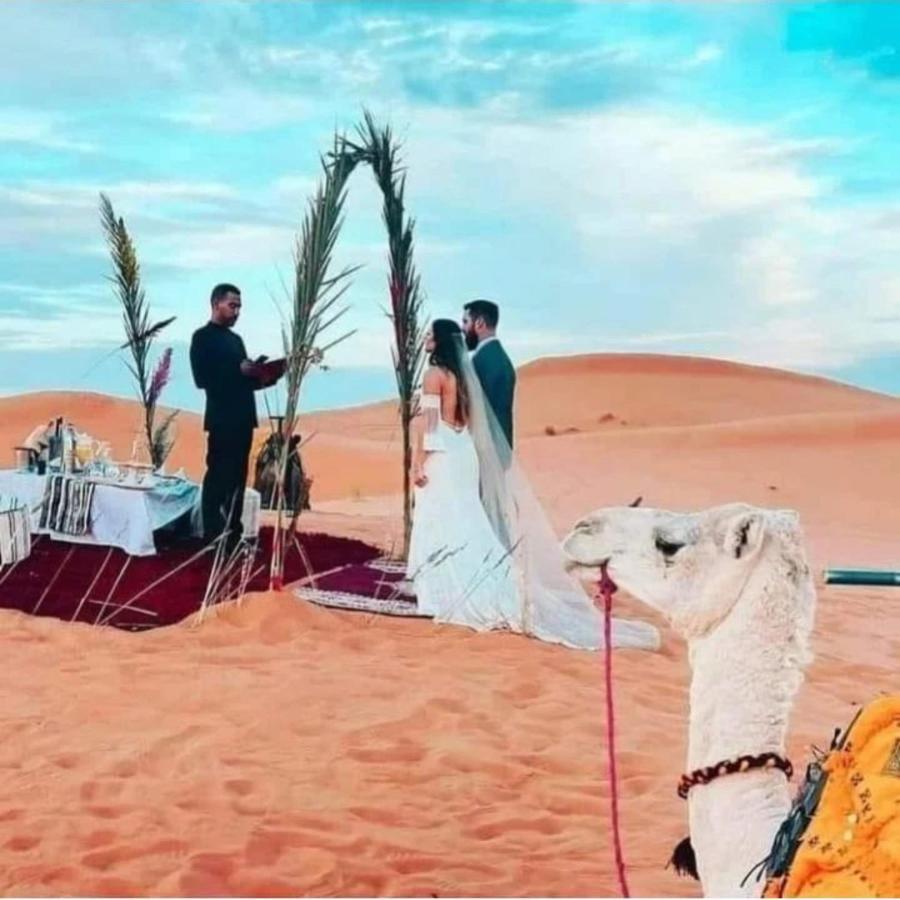 Erg Chebbi Camel Trek Camp Otel Merzouga Dış mekan fotoğraf