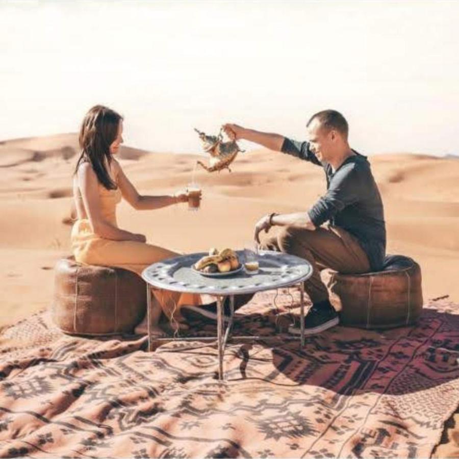 Erg Chebbi Camel Trek Camp Otel Merzouga Dış mekan fotoğraf