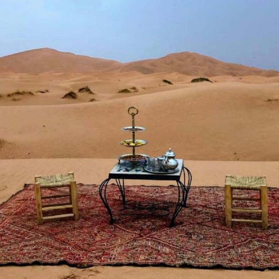 Erg Chebbi Camel Trek Camp Otel Merzouga Dış mekan fotoğraf