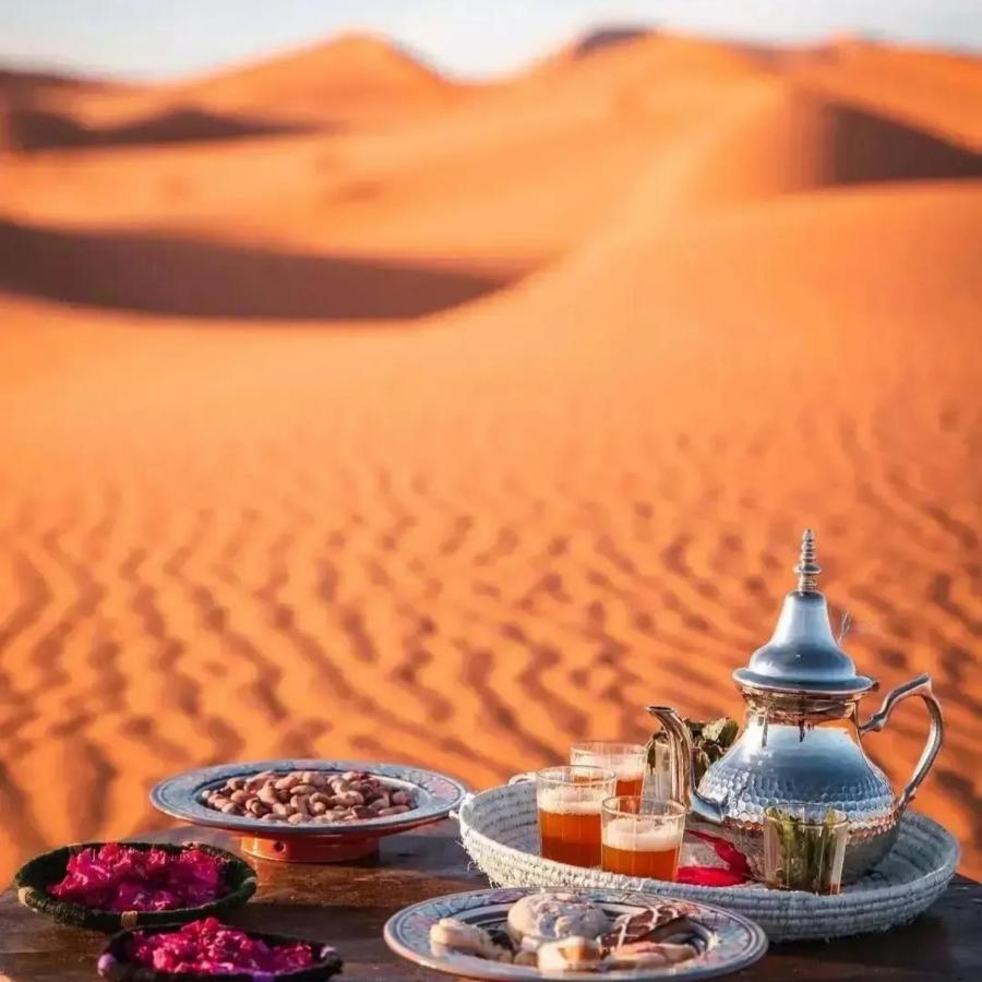 Erg Chebbi Camel Trek Camp Otel Merzouga Dış mekan fotoğraf
