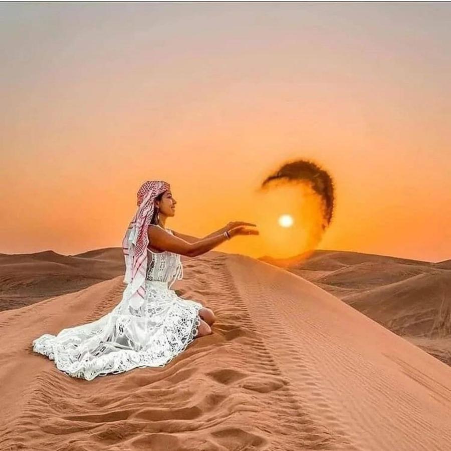 Erg Chebbi Camel Trek Camp Otel Merzouga Dış mekan fotoğraf