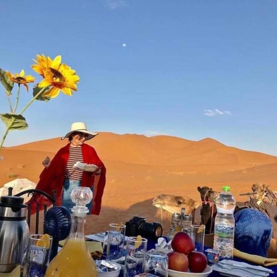 Erg Chebbi Camel Trek Camp Otel Merzouga Dış mekan fotoğraf