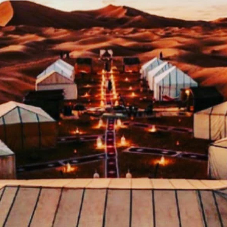 Erg Chebbi Camel Trek Camp Otel Merzouga Dış mekan fotoğraf
