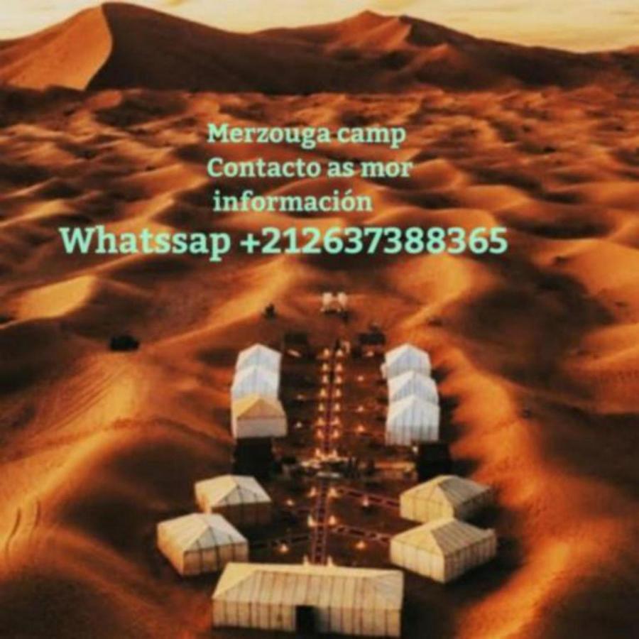 Erg Chebbi Camel Trek Camp Otel Merzouga Dış mekan fotoğraf