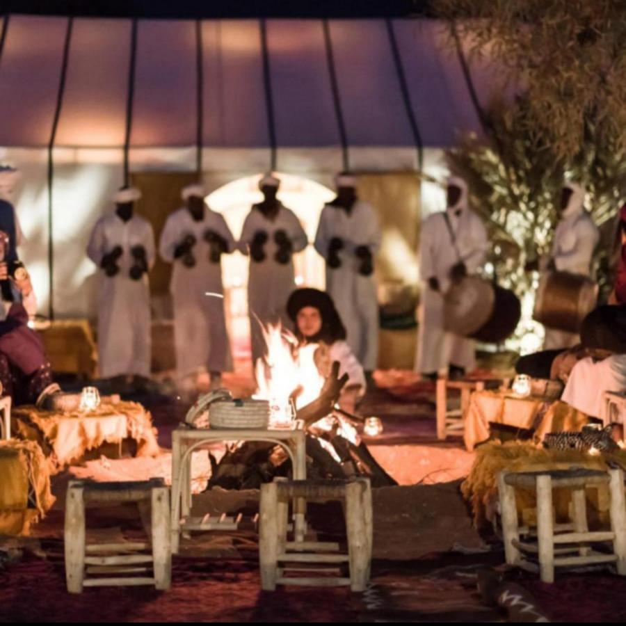Erg Chebbi Camel Trek Camp Otel Merzouga Dış mekan fotoğraf